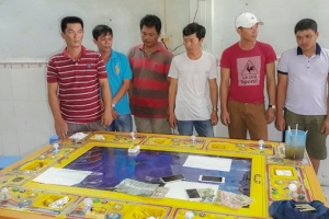 Vĩnh Long: Bắt 10 đối tượng đánh bạc dưới hình thức chơi game bắn cá