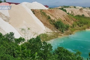 Công ty CP Thanh Nhàn (Phú Thọ): Tập kết, chế biến khoáng sản gây ô nhiễm môi trường