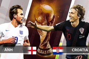 Bán kết 2, Anh vs Croatia: Trận chung kết sẽ gọi tên ai?
