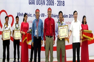 Vĩnh Phúc: Tôn vinh người hiến máu tình nguyện tiêu biểu