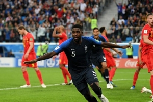 Trận bán kết 1: Thắng Bỉ 1-0, Đội tuyển Pháp vào chung kết World Cup 2018
