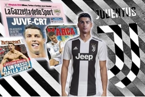 Giá trị bản quyền truyền hình của Serie A tăng cao sau thương vụ chuyển nhượng của Ronaldo