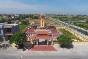 Công trình Nghĩa trang liệt sỹ Quất Lâm (Nam Định): Khi ý Đảng hợp lòng dân