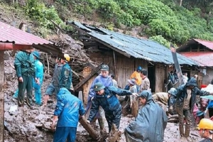 6 người tử vong, 5 người mất tích vì sạt lở đất ở Lai Châu