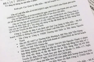 Không đủ năng lực tài chính, nhà thầu bị chấm dứt hợp đồng