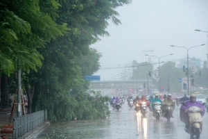 Bắc Bộ mưa to, nguy cơ ngập lụt sau bão