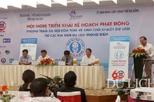 Lễ phát động phong trào xã hội hóa nhà vệ sinh cho khách du lịch tại các địa bàn du lịch trọng điểm