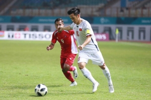 Xác định đối thủ của Olympic Việt Nam tại vòng 1/8 ASIAD 2018