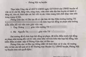 Chư Pưh (Gia Lai): Chia sẻ nội dung nhạy cảm lên Mạng xã hội, 2 giáo viên bị xử lý kỷ luật
