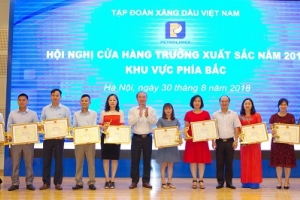 Petrolimex vinh danh Quán quân bán lẻ 2018 khu vực miền Bắc