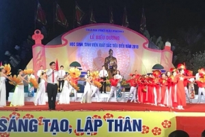 Hải Phòng: Biểu dương 94 học sinh, sinh viên xuất sắc tiêu biểu năm 2018