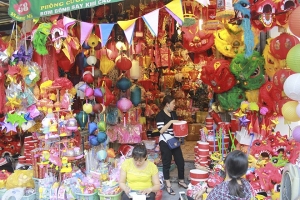 Đồ chơi trẻ em Tết Trung Thu được quản lý nghiêm ngặt