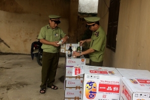 Lạng Sơn: thu giữ trên 3.000 sản phẩm thực phẩm nhập lậu