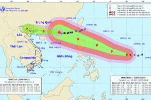 Tin mới nhất về bão số 5 và siêu bão Mangkhut