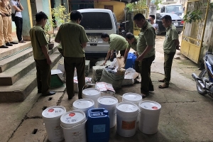 Lạng Sơn: Bắt giữ hơn 500 kg phụ gia thực phẩm nhập lậu