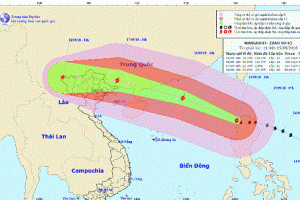 Siêu bão Mangkhut đã vào Biển Đông nhanh hơn dự kiến
