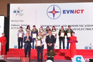 EVNICT đạt danh hiệu 50 Doanh nghiệp CNTT hàng đầu Việt Nam 2018