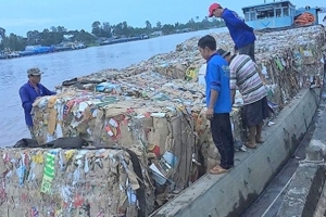 An Giang: Khởi tố hình sự vụ vận chuyển trái phép gần 60 tấn phế liệu qua biên giới