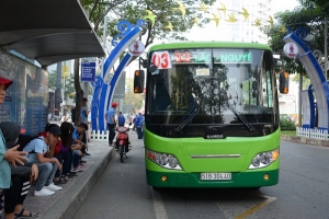 TP.HCM: Thay xe mới cho tuyến buýt số 87