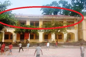 Vĩnh Phúc: Dự án sửa chữa lớp học chưa mở thầu đã tiến hành thi công