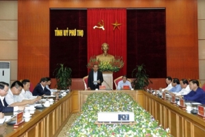 Ban Thường vụ Thị ủy Phú Thọ chưa kiểm tra, giám sát việc thực hành tiết kiệm, chống lãng phí