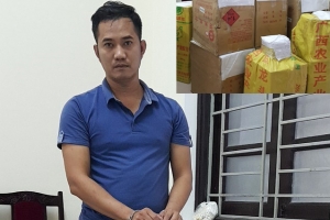 Nghệ An: Hơn 2 tạ pháo lậu trên ô tô con