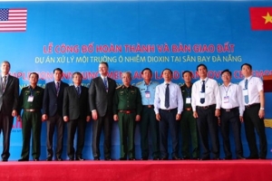 Hoàn tất Dự án xử lý môi trường ô nhiễm dioxin tại sân bay Đà Nẵng