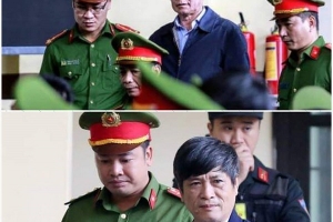 Cả hai cựu tướng công an đều vắng mặt tại tòa