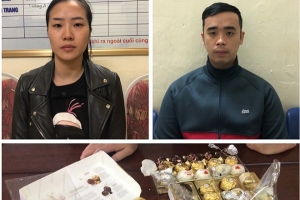 Hải Phòng: Bắt đôi vợ chồng hờ chuyển ma túy từ Canada qua đường bưu điện
