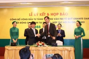 Công ty cổ phần kinh doanh F88 ký kết hợp tác đầu tư tăng trưởng với Quỹ đầu tư Granite Oak