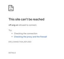 Người hâm mộ bức xúc vì trang web bán vé online của VFF bị sập hàng loạt