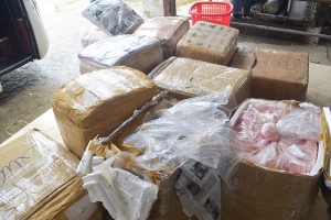Huế: Phát hiện xe khách chở theo hơn 2,5 tấn nội tạng không rõ nguồn gốc