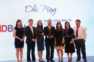 HDBank đạt giải ngân hàng bán lẻ tiêu biểu năm 2018