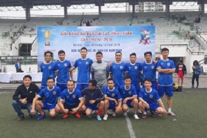 FC Báo chí Nghệ Tĩnh lên ngôi vương sau 4 năm lỡ hẹn
