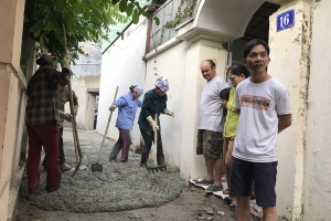 Hải Phòng: Cơ chế hỗ trợ vật tư góp phần chỉnh trang đô thị xanh – sạch – đẹp