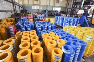 Xuất khẩu dây và cáp điện lọt top nhóm hàng kim ngạch tỷ USD