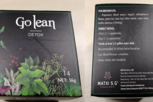 Bộ Y tế: Thu hồi thực phẩm bảo vệ sức khỏe Go Lean Detox và kem trắng da mặt X2