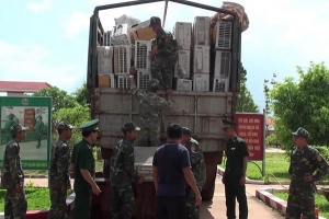Bộ Quốc Phòng: Tăng cường chống buôn lậu, gian lận thương mại trước và sau Tết 2019