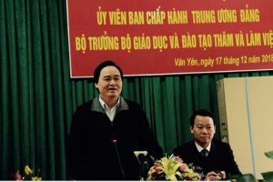 Bộ trưởng Phùng Xuân Nhạ lên tiếng về vụ hiệu trưởng nghi xâm hại nam sinh