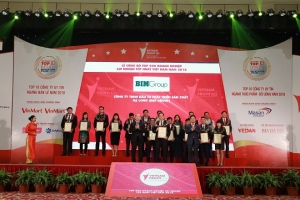 BIM Group lọt Top 500 doanh nghiệp tư nhân lợi nhuận tốt nhất Việt Nam năm 2018