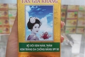 Bộ Y tế: Thu hồi sản phẩm Cream mủ trôm Tân Gia Khang do không đảm bảo chất lượng