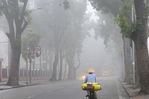 Thời tiết hôm nay (26/12), Bắc Bộ sáng sớm có sương mù, trưa chiều trời hửng nắng
