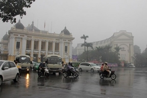 Không khí lạnh tăng cường, Bắc Bộ mưa diện rộng