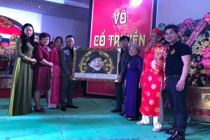 Trung tâm Võ thuật cổ truyền Bình Định tổ chức Lễ cúng tổ võ cổ truyền năm 2019