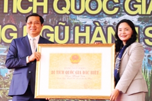 Đà Nẵng: Đón nhận bằng di tích cấp quốc gia đặc biệt Ngũ Hành Sơn