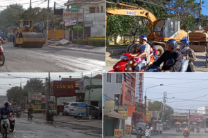 Biên Hòa- Đồng Nai: Người dân bức xúc vì nhà thầu thi công ẩu