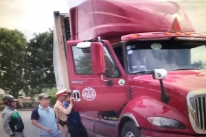 Đà Nẵng: Phát hiện phụ xe container cùng các tài xế chơi ma túy