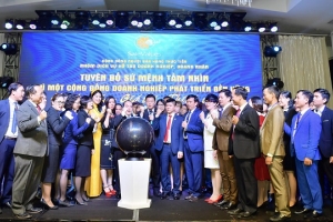Lễ công bố tầm nhìn, sứ mệnh nhóm dịch vụ hỗ trợ doanh nghiệp và doanh nhân