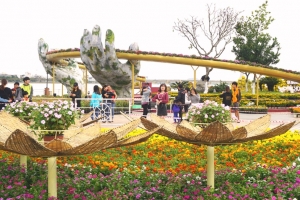 Sắc xuân bên bờ sông Hàn