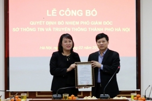 Sở Thông tin và Truyền thông Hà Nội có Phó Giám đốc mới